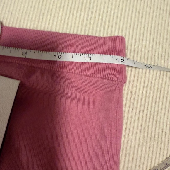 Merino Wool Pink Sleeveless Fitted Crop Top - Picture 7 of 10